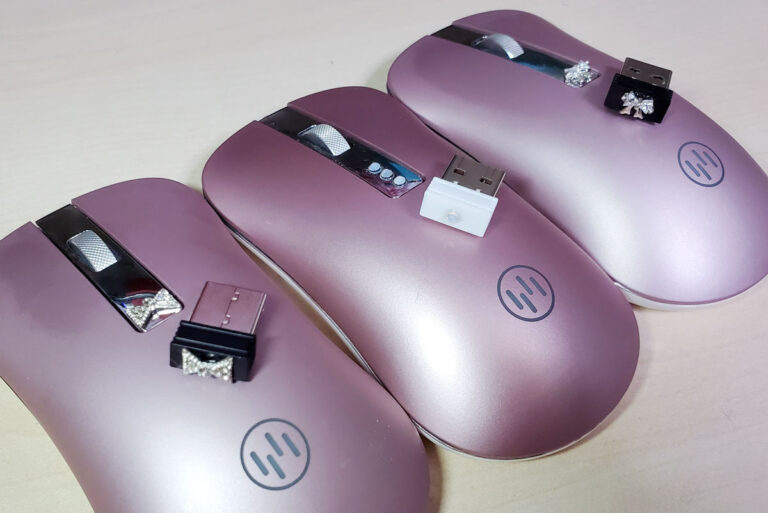 迷子にならない「ワイヤレスマウス&レシーバー」の管理方法 ワイヤレスマウス&レシーバー